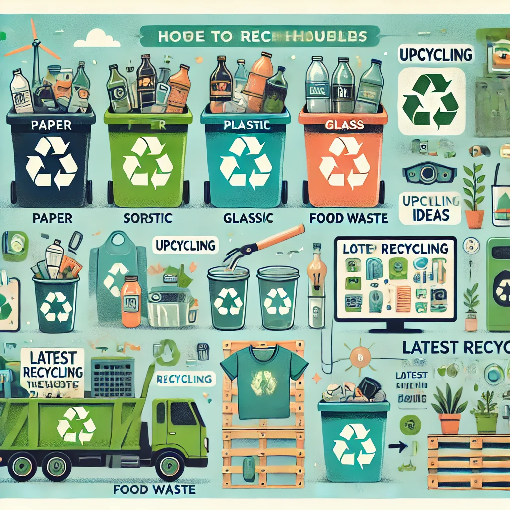 가정을 위한 효과적인 재활용 방법