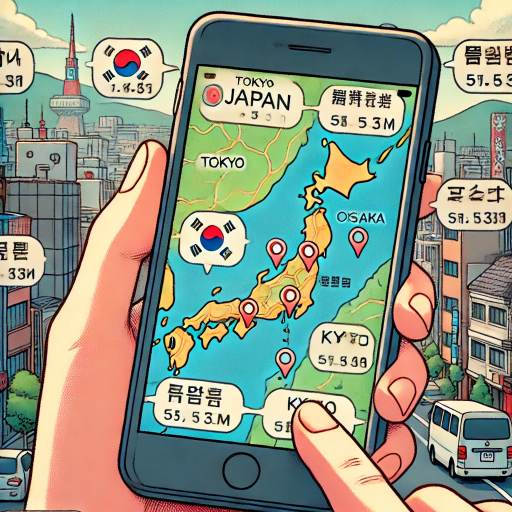 일본 지도 크게보기 (온오프라인)