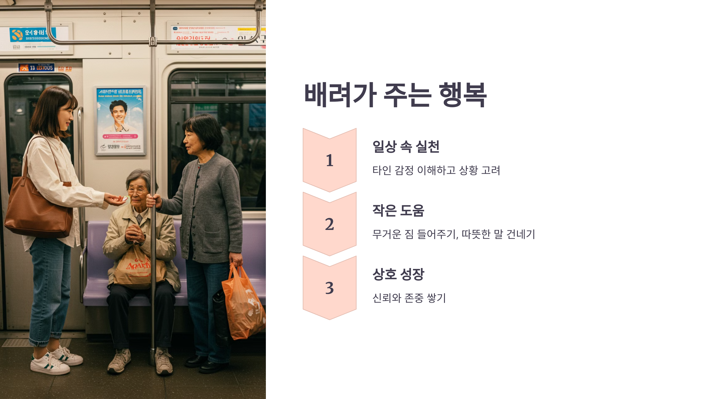 배려가 주는 행복