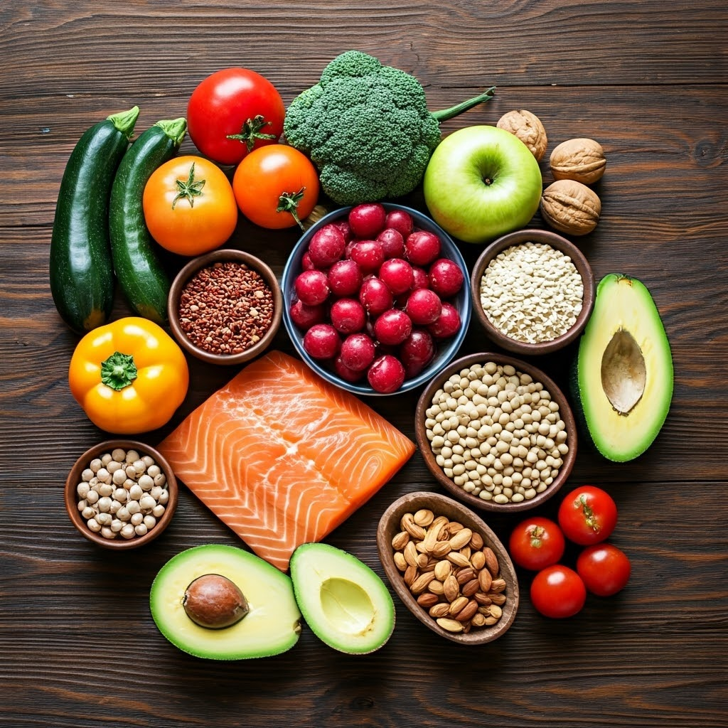 저속노화 식단 재료 사진