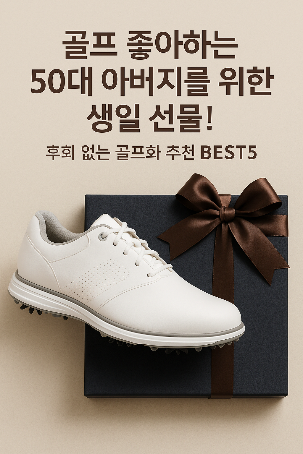 골프 좋아하는 50대 아버지를 위한 생일 선물! 후회 없는 골프화 추천 BEST5