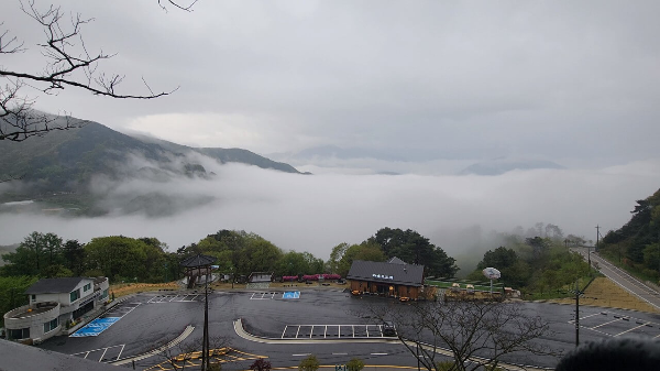 카페오도재 해발700m