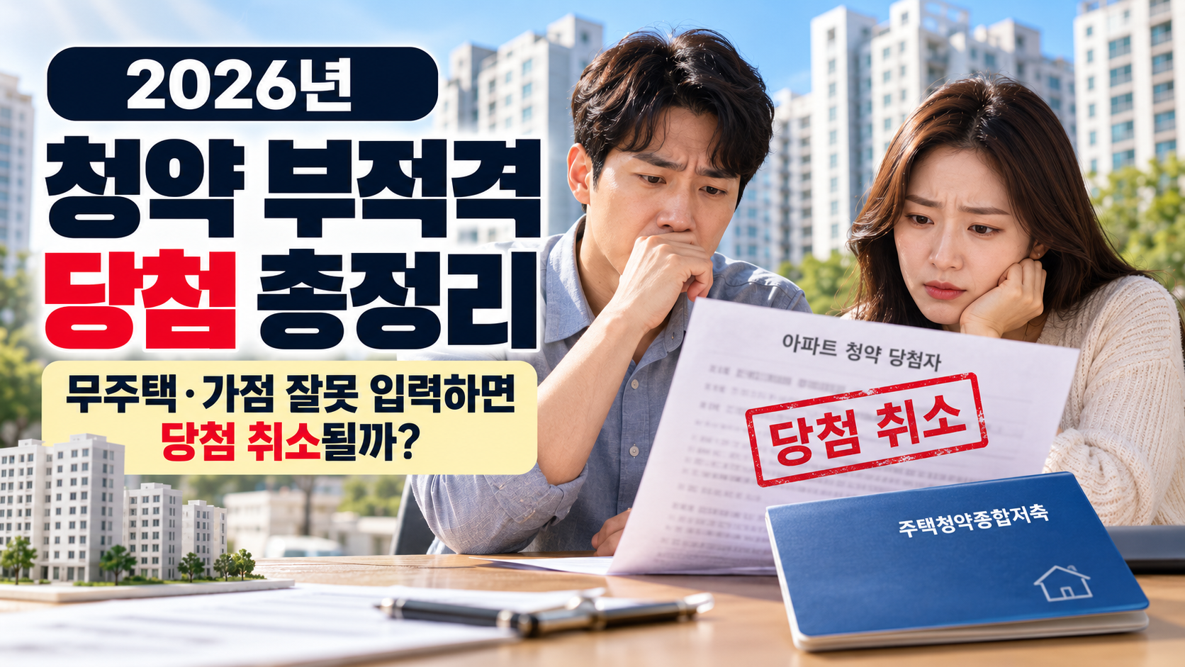 청약 부적격 당첨