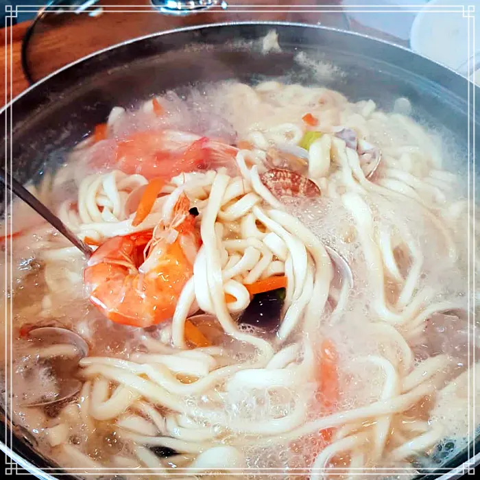 인천 서구, 원당 맛집 자가제면, 수타면, 뜨끈한 바지락 해물 칼국수, 팥칼국수