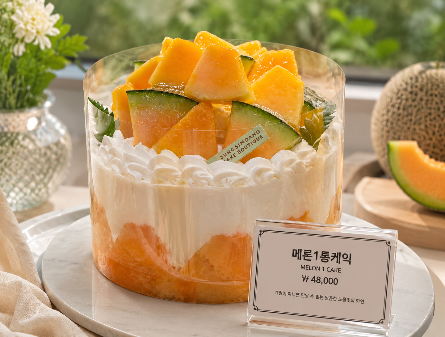 대전 성심당 메론한통케익 출시