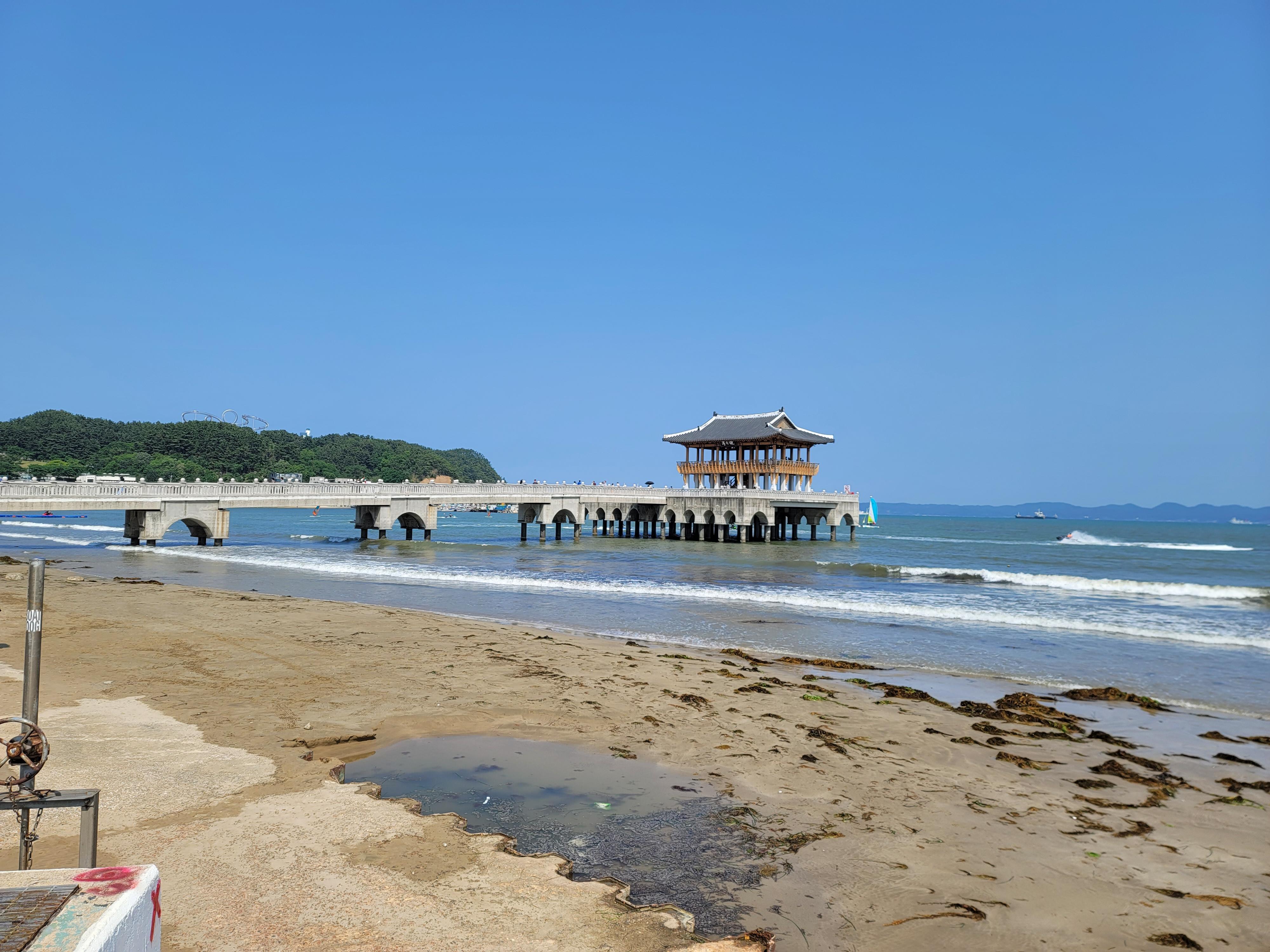 포항 영일대 누각