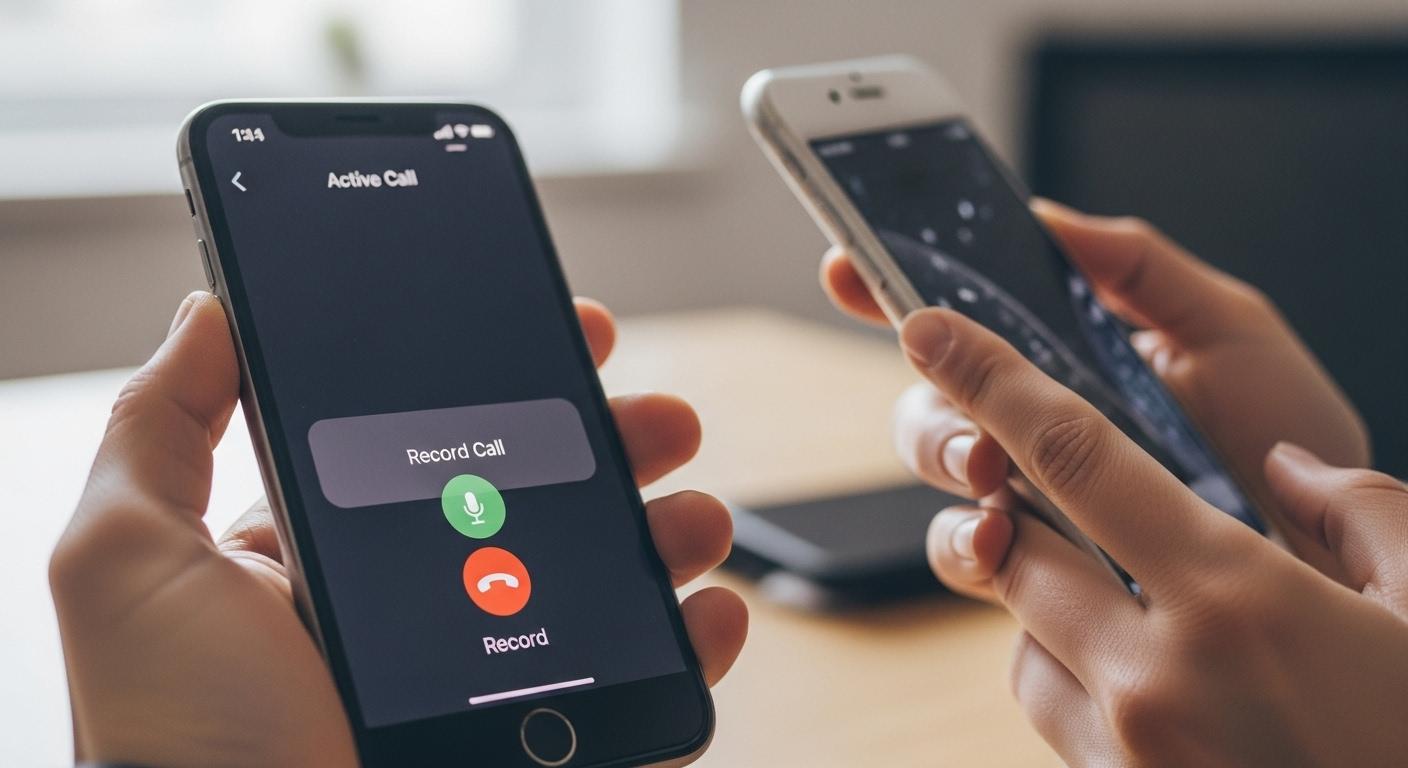 아이폰 통화녹음 상대방 동의