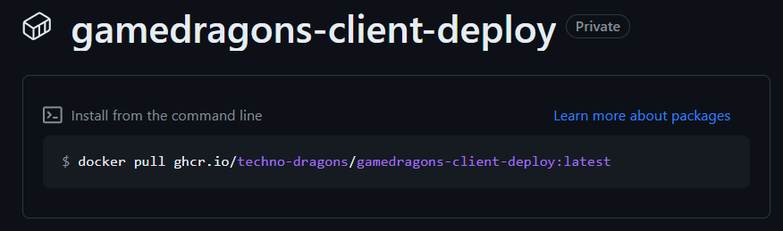 gamedragons client deploy