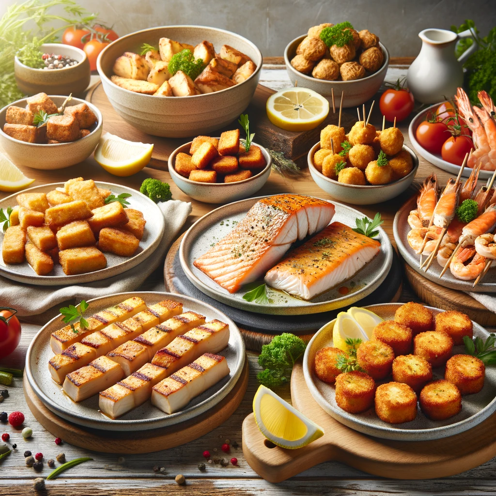 여러가지 음식사진