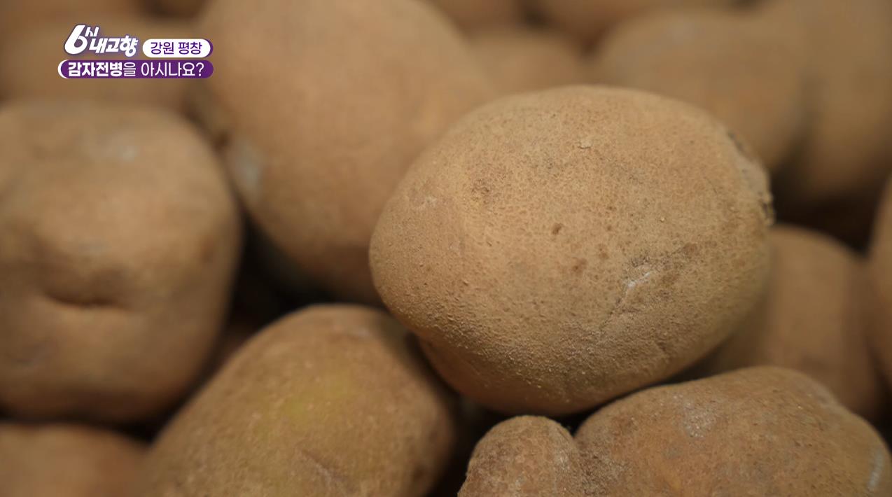 6시내고향 평창 감자전병의 재료 평창 감자