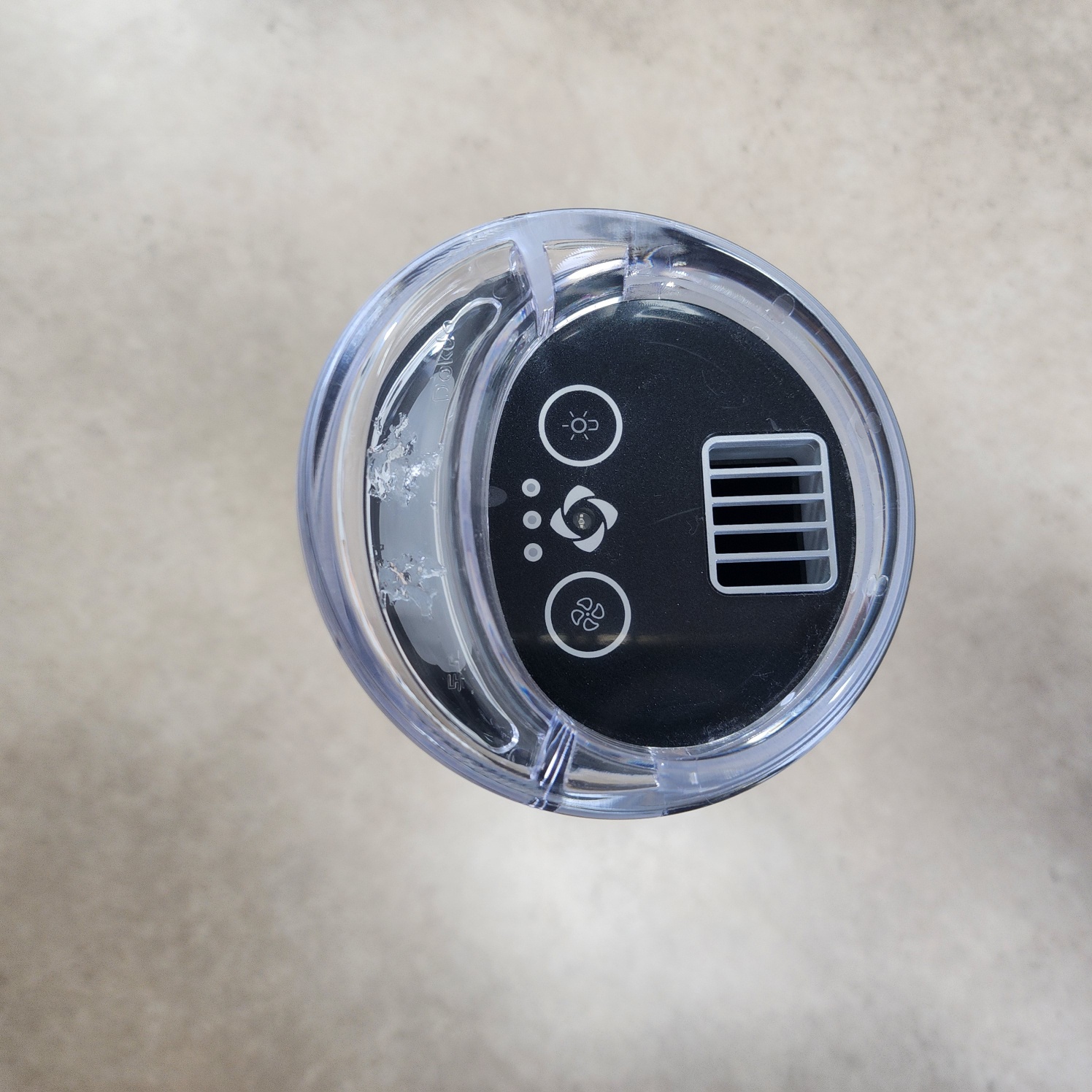 공기청정기상부구조