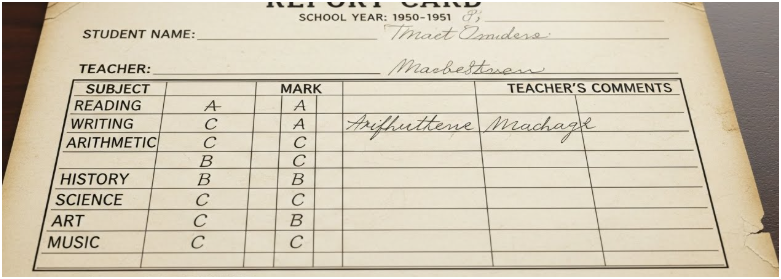 2026 수능 성적표