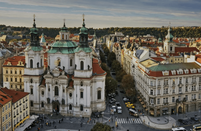 프라하 체코 관광지 추천 성 니콜라스 교회