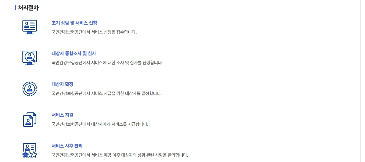 특별현금급여 가족요양비신청