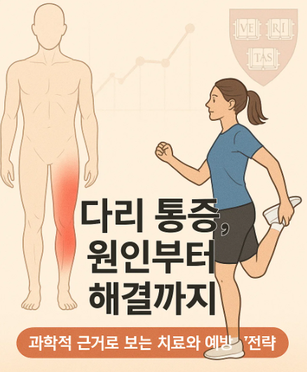 다리 통증, 원인부터 해결 - 과학적 근거로 보는 치료와 예방