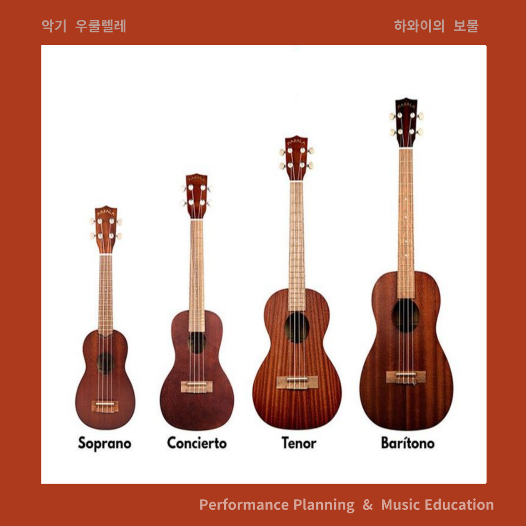 악기 우쿨렐레 하와이의 보물