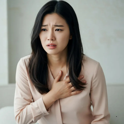 여성 심근경색 초기증상 압박감