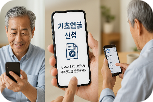 기초연금신청방법이미지