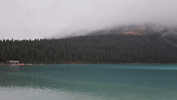 캐나다 레이크 루이스 풍경