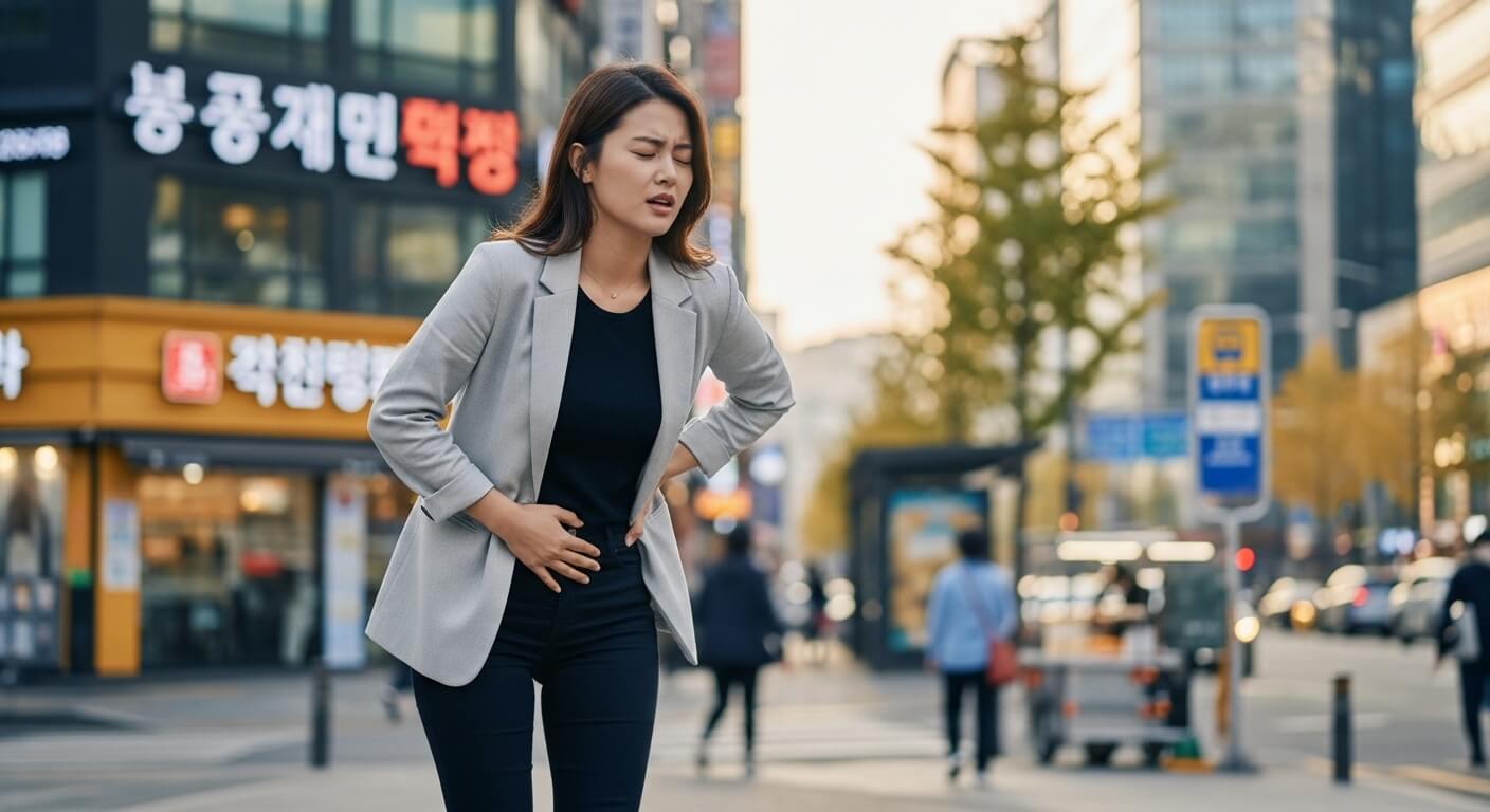 오른쪽 옆구리 통증 의심되는병