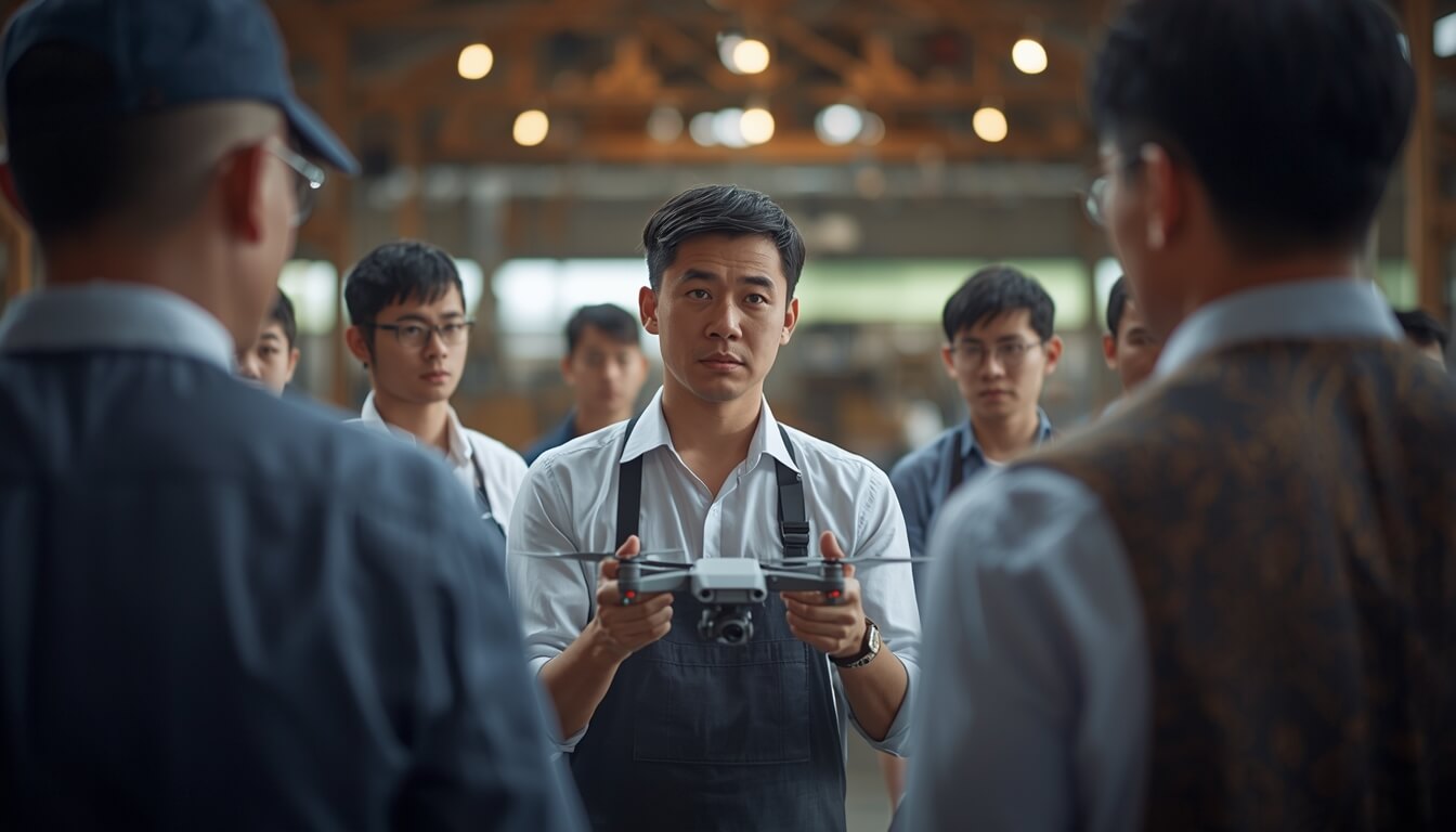 농약 드론의 관리법과 보조금 사후 규정에 대해 설명하는 전문가