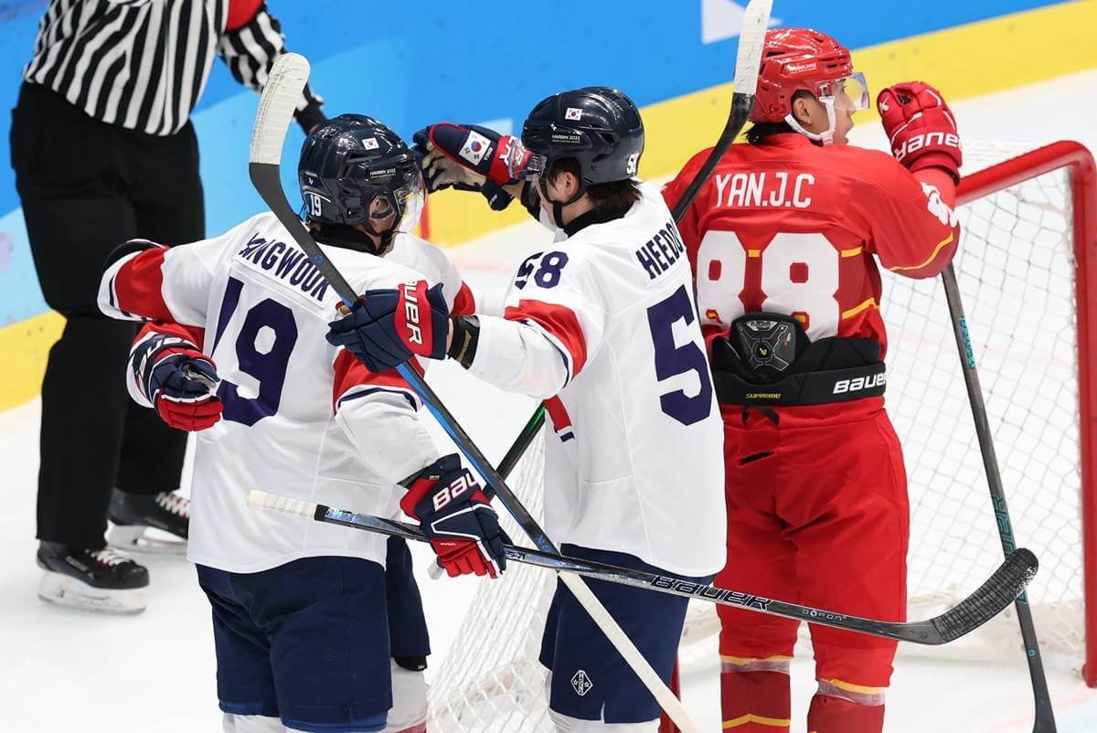 하얼빈 동계 아시안게임 아이스하키 남자 예선 대한민국 대만