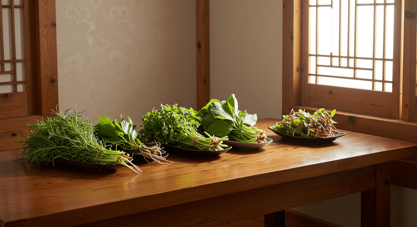 봄나물 손질

봄나물 데치는 시간

나물 보관법

냉이, 달래, 씀바귀

해독에 좋은 봄나물