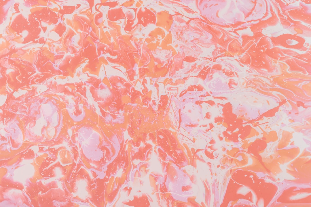 Red spots.