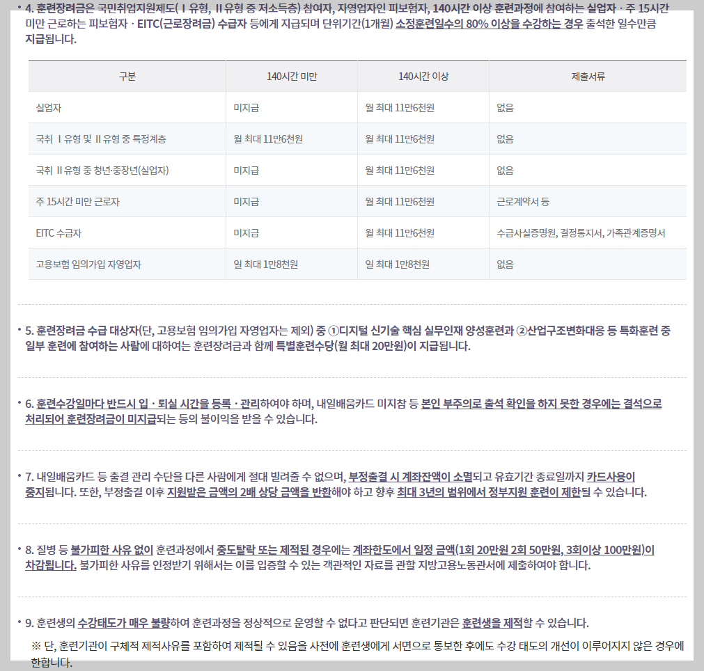 국민내일배움카드