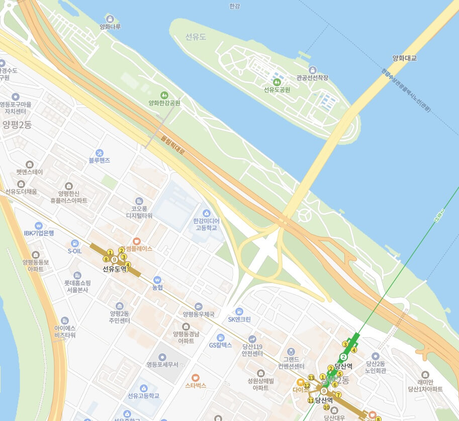 선유도공원 가는 방법