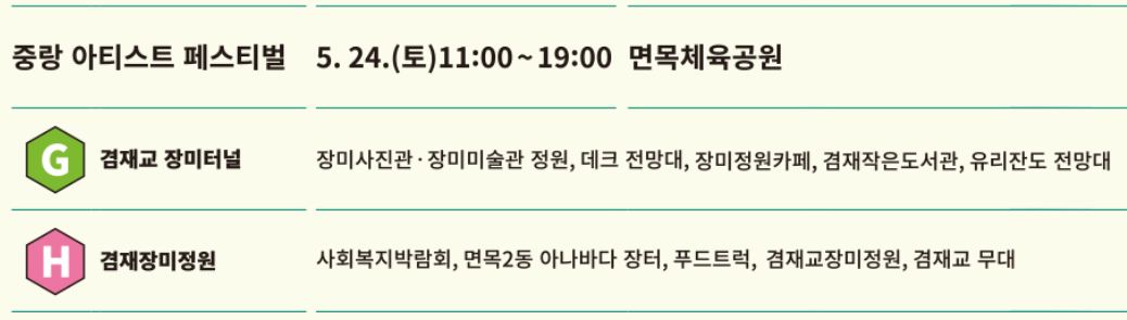 중랑 서울장미축제