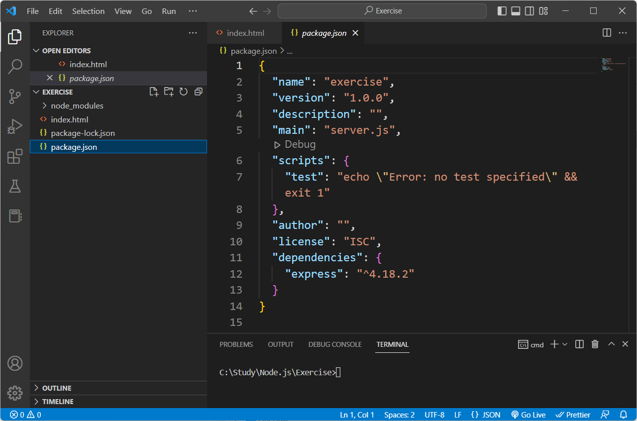 package.json-파일의-설정-내용들