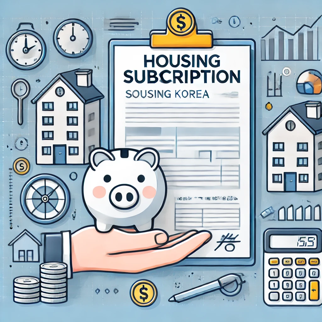 청약과 관련된 사진.