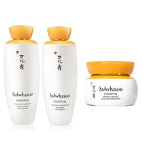 (3종세트)설화수 화장품 기초 스킨+로션+크림+윤조에센스 4ml*10개 증정