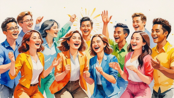 ESFP는 분위기를 주도하고 사람들을 즐겁게 하는 데 능합니다. 그들은 종종 “넌 항상 밝고 재밌는 사람”이라는 기대를 받습니다에 관한 그림