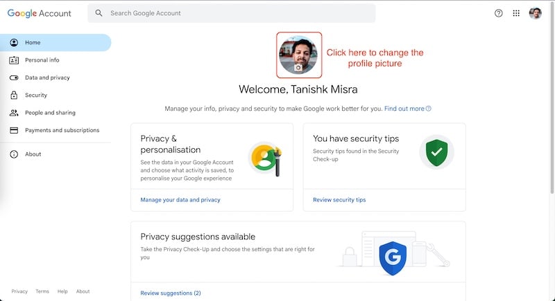 gmail에서 gif이미지로 프로필 사진 설정하는 법
