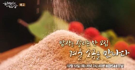 한국인의밥상-뽕소금