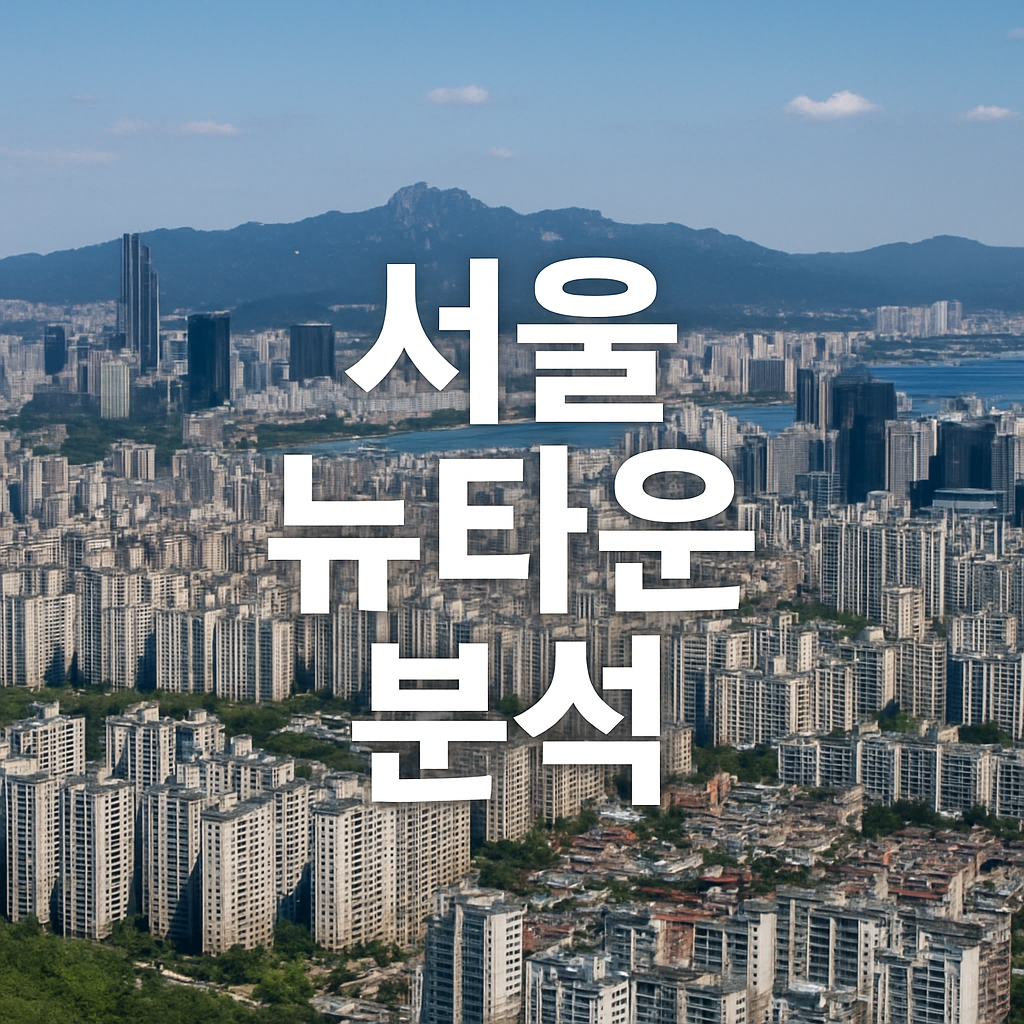 서울 뉴타운 분석
