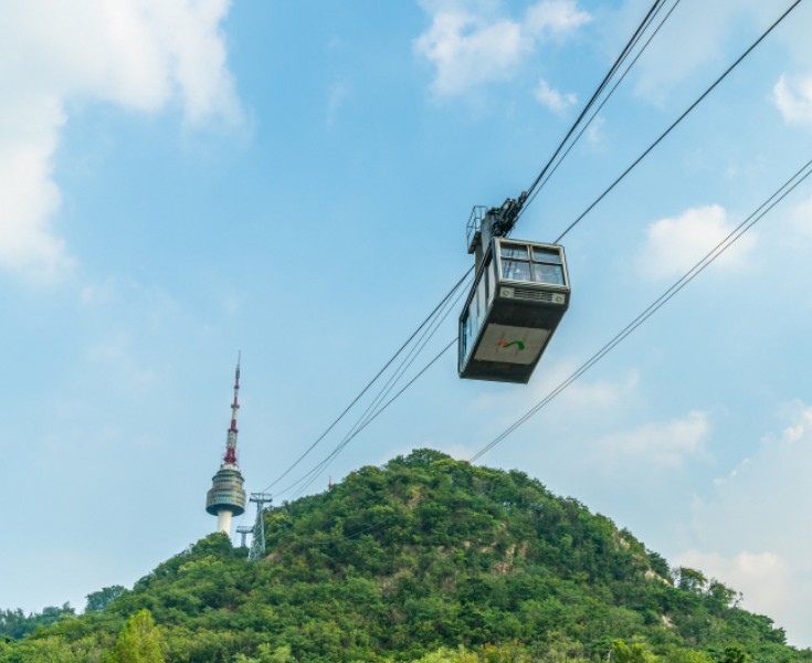 남산케이블카사진