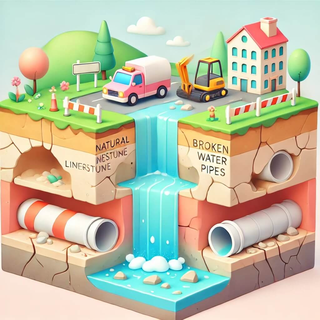 싱크홀이 생기는 이유는?