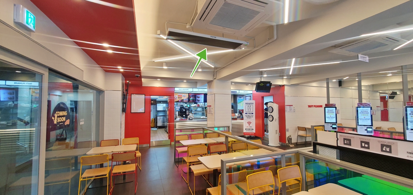 대형매장 전기히터