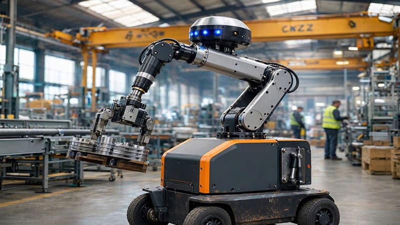 <img src=&rdquo;physical-ai-future-robot.jpg&rdquo; alt=&rdquo;산업 현장에서 이동하며 작업하는 피지컬 AI 로봇&rdquo;>