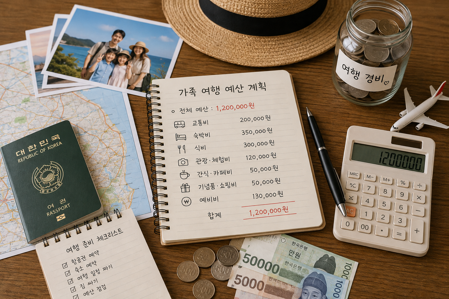 가족 여행 예산