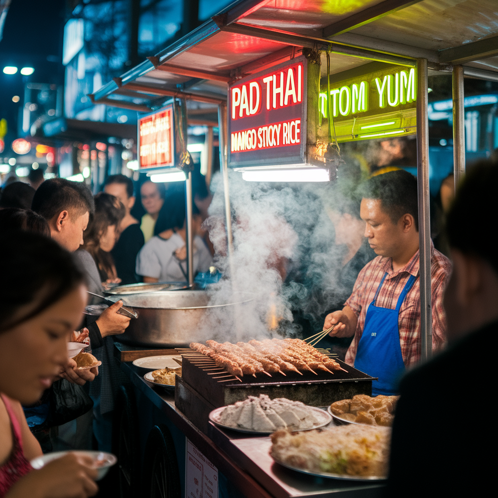 방콕 길거리 음식 맛집