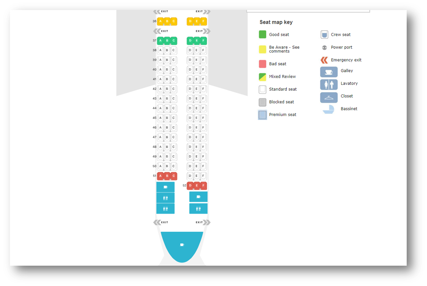 비행기 좌석 좋은곳 및 비행기 좌석 추천
