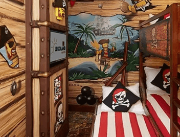 해적 테마 객실