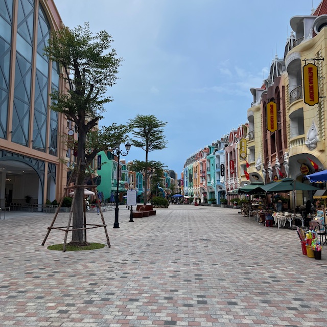 나트랑 빈원더스 입구 가는 길