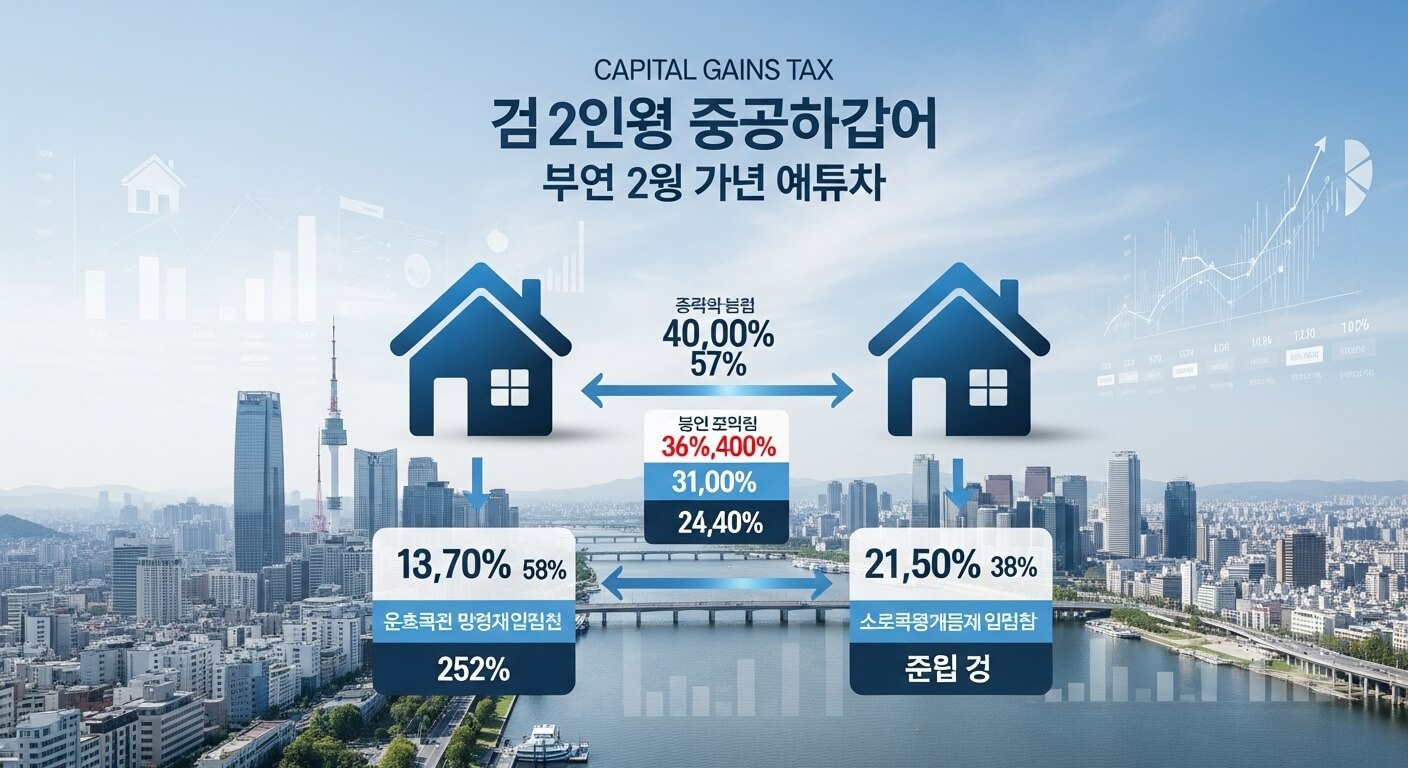 1가구 2주택 양도소득세