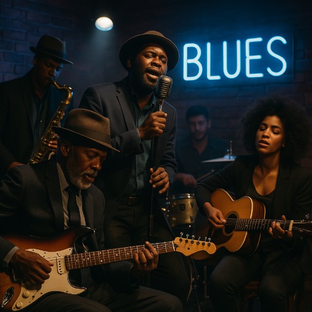 블루스 음악 관련 사진