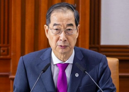 한덕수 국무총리 해임건의안 가결 상황